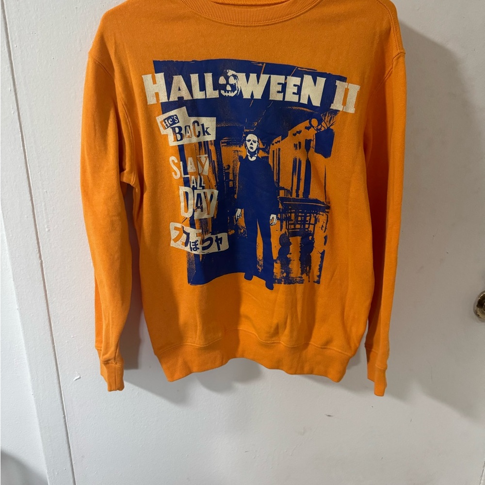 Halloween II Orange Sweater